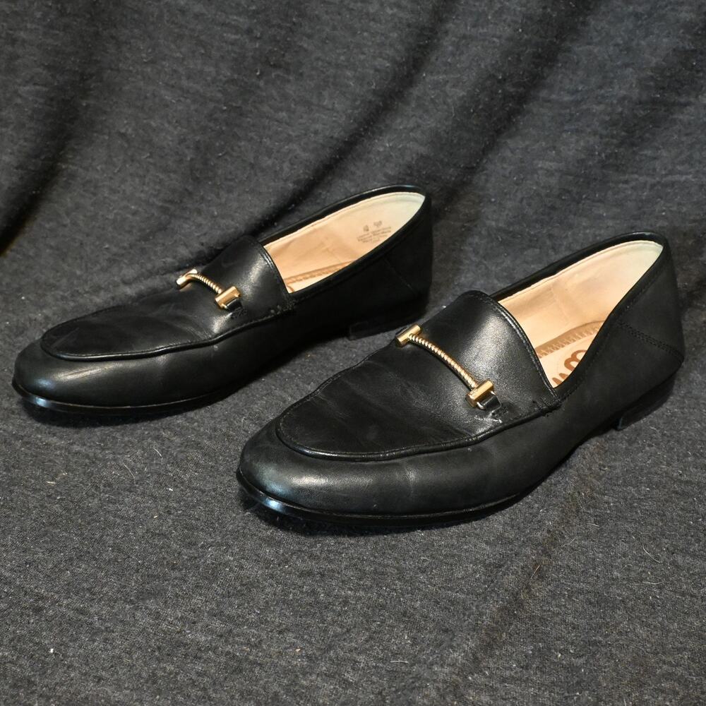 Sam Edelman Women's 7M Lior Black Loafers Casual